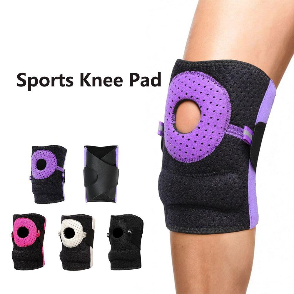 Anti-slip Knee Brace Silicone Patellar Tendon Support Protective Equipment Sports Knee Pad Fitness