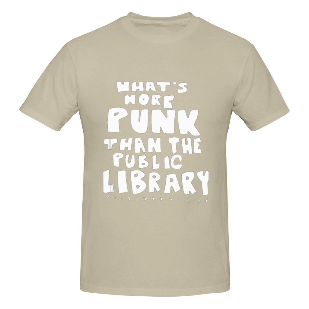 What U2019smorepunkthanthepubliclibrary Librarian Outdoor Tshirt Casual Youthful Feeling Print Does Not Fade Basic Tee