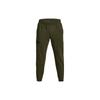 Johnson Series Solid Color Elastic Waistband Tapered Knit Sports Pants Men Pants Green 1380158-390