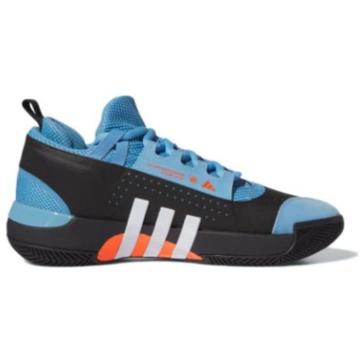 adidas ДОН. Выпуск №5 Черные светло-голубые мужские кроссовки Core-Black Cloud-White IE8328