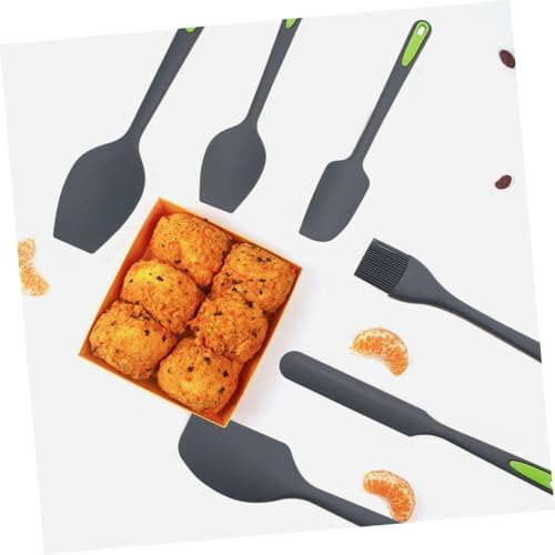 Food Grade Silicone Spatula, Heat-Resistant Baking Utensil for Mixing, Spreading, Decorating, BPA-Free, Easy to Clean