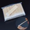 Cotton Swab Stick Disposable Tattoo Pointed Cotton Swab Wooden Single-head Makeup Cleaning Cotton Swab