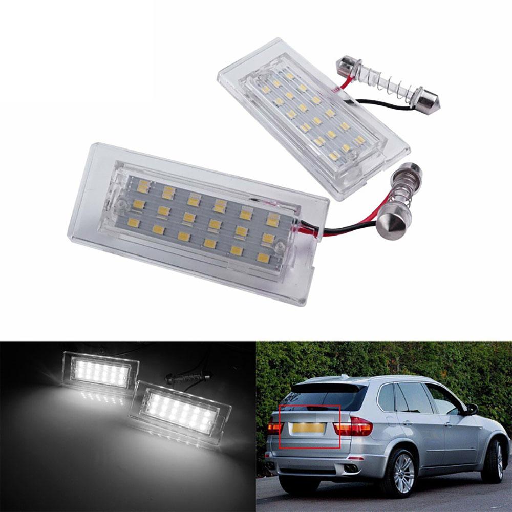 LED License Plate Lighting 51137062293 for BMW E53 X5 1999-2006 / E83 X3 2003-20