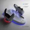Зарядная док-станция для PS5 Slim Controller Вертикальная охлаждающая подставка для двух контроллеров Зарядная док-станция для SONY Playstation 5 Disc/Digital