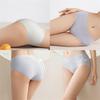 4 Pack Women's Seamless Ice Silk Panties Lightweight Breathable