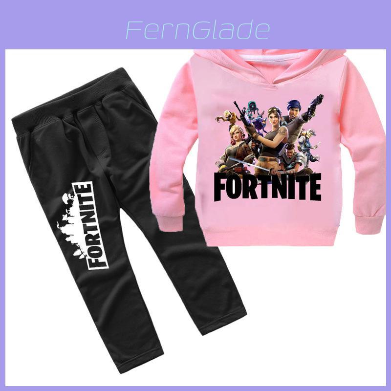 Hooded Fortnite Child Clothing Sweatshirt Hoodie Unisex Kids Wear Clothing Game