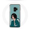 Чехол для Samsung S9 plus Игра в кальмара Кан Сэ Бёк Фан-арт рисунок лица