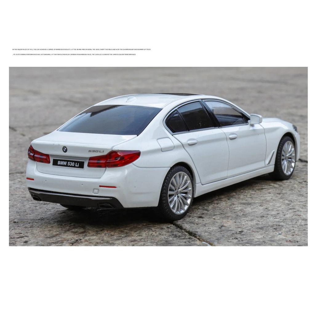 1/18 BMW 5 Серии 530i 530LI Сплавная Модель Автомобиля Металлическая Литая Роскошные Транспортные Средства Модель Автомобиля Высокая Симуляция Коллекция Детская Игрушка Подарок