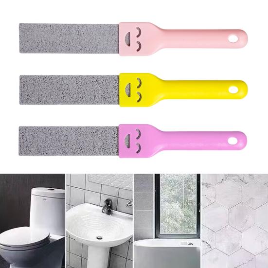 Щетка для чистки унитаза Yousheng с эргономичной ручкой, конструкция с подвесным отверстием, многофункциональное пятновыводитель без царапин, очиститель для унитаза