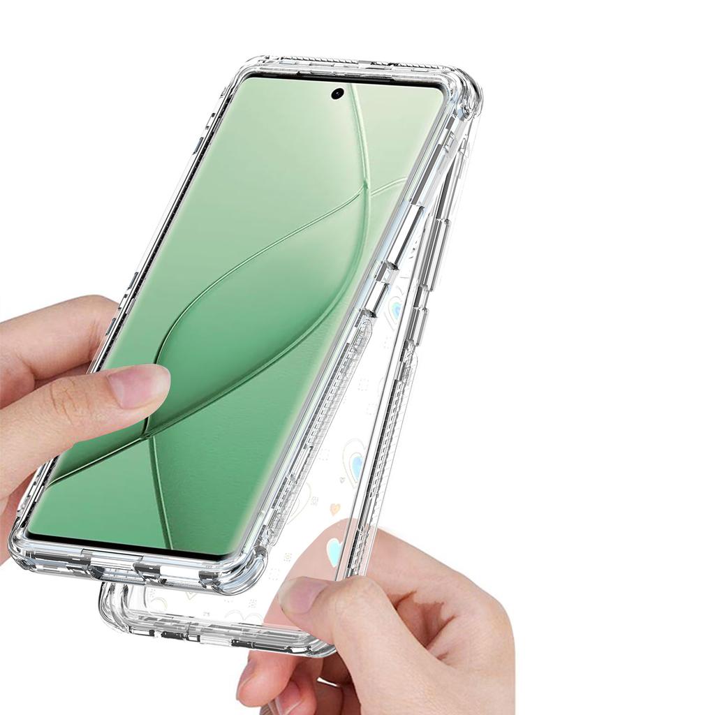 For TECNO Spark 20 Pro+ Case Precise Cutouts Acrylic TPU Clear Phone Cover with Laser-printed Film