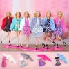 Winter Doll Fashion Clothes Casual Wear Doll Dress Doll Wearing Set 1/6 Doll/29~32 Cm Doll