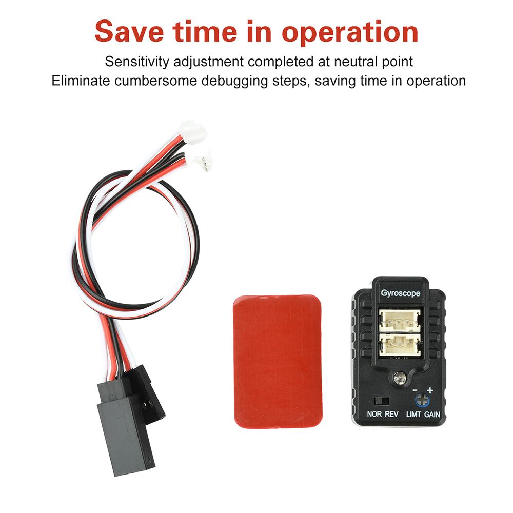 Automatic Stability Controller 4.8-6V For Gyroscope RC Car Rally Car Level Drift Car Boat For Any Brands Receivers
