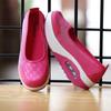 2024 Summer New Mesh Rocking Shoes Women's Air Cushion Shoes Platform Sports Mother Casual Lazy Nurse Overshoes