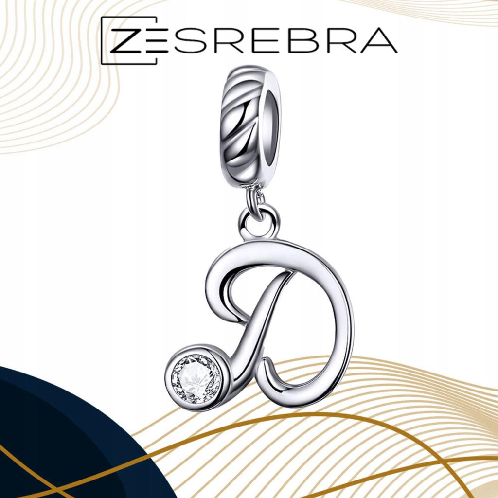 Charms Letter D 925 Letter Pendant Bead Charms Pr 925