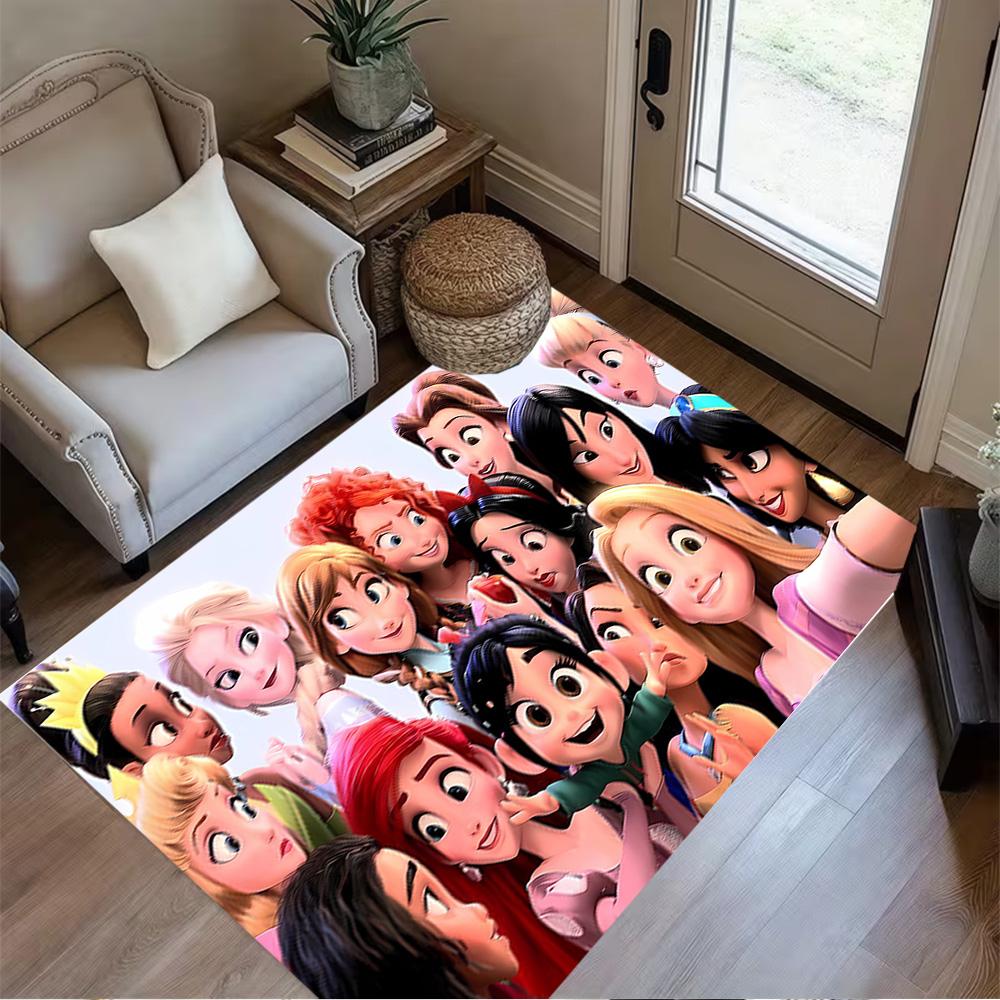 Disneyland Celebration Carpet Suitable for Outdoor Dining Room Study room Kitchen Antislip Carpet Anime Office Decor Wedding Party Gift