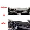 Подходит для Geely Atlas Pro Azkarra 2020-2025 Автомобильный коврик на панель Dashmat Солнцезащитный коврик на панель Защитная накладка Ковер Кожаные аксессуары
