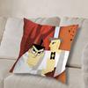 lightning-fast Samurai Jack Pillow Case Square Double-Sided Printing Short Plush Sofa Cushion Cover Bedroom Bedside Pillow