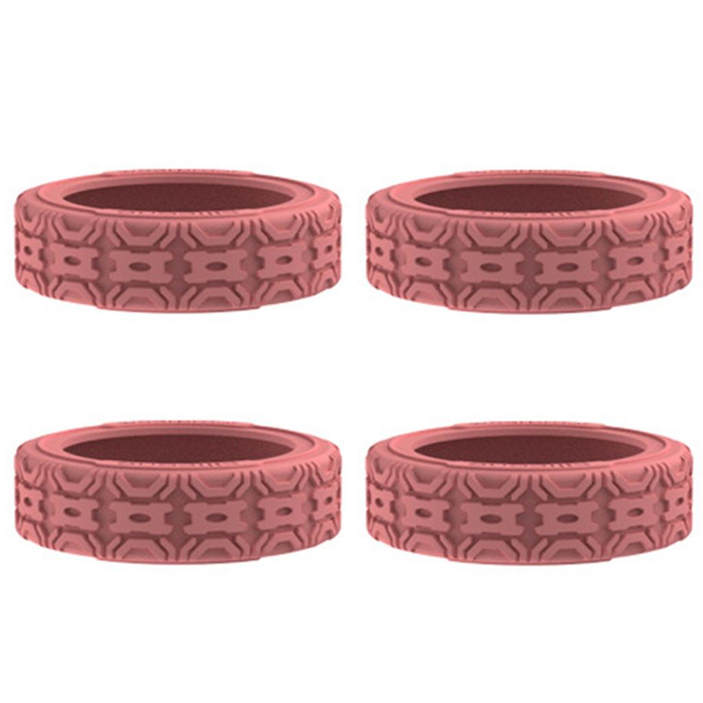 4/8 шт. Портативные Защитите колеса вашего багажа гибкими силиконовыми чехлами для чемоданов