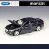 Welly 1/24 BMW 5 серии 535i Литой Модель Автомобиля Металлическая Литая Игрушечные Транспортные Средства Модель Автомобиля Высокая Симуляция Коллекция Детская Игрушка Подарки