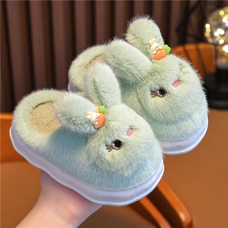 Pantuflas Детские хлопковые тапочки Зимние тапочки Мультяшные тапочки для девочек Домашняя обувь Теплая хлопковая обувь для мальчиков Детские тапочки Шлепанцы Zapatos Niña