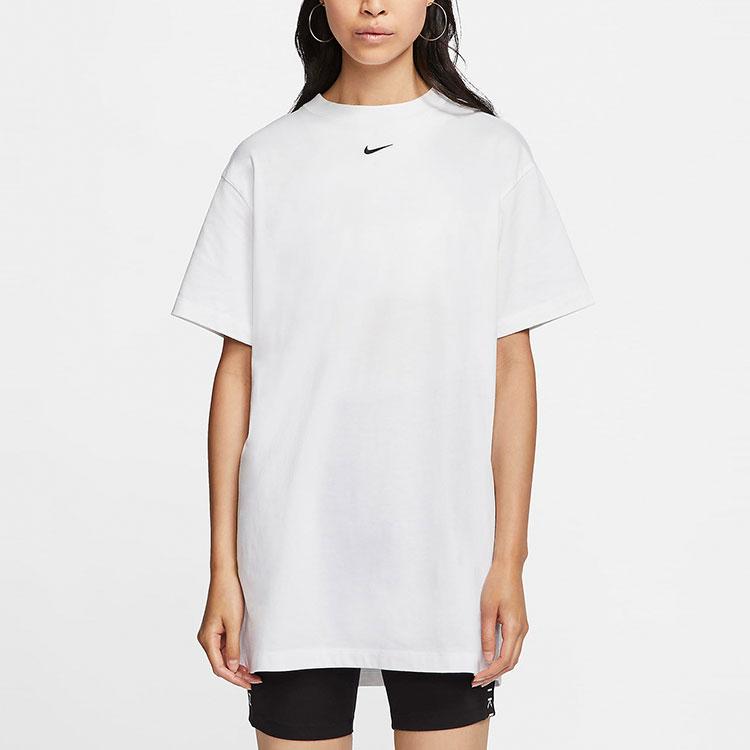 Nike Short Sleeved Dress Women's White CJ2243-100