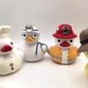 Cartoon Duck Statue Ornament Resin Miniatures Figurine Desktop Decoration Animal Sculpture Cabinet