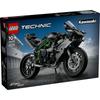 LEGO Technic Kawasaki Ninja H2R Bike Toy Gift Birthday Block Christmas Boys Girls Kids 10 Years Old 11 Years Old 12 Years Old Начальная школа
