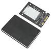 Корпус для SSD MSATA на SATA III 2,5 дюйма, полностью из алюминиевого сплава, Plug and Play, адаптер для SSD, коробка-адаптер для твердотельного накопителя