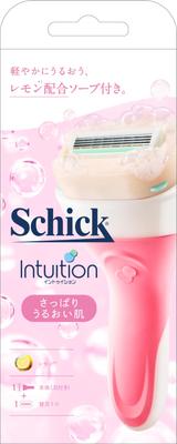 Schick Intuition Освежающий и увлажняющий держатель для кожи 1 сменная бритва для женщин (с + Лезвием)