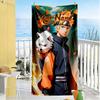 Naruto Character Customized Name Beach Towel High Absorbency & Quick-Dry Perfect for Traveling Yoga Camping and Swimming