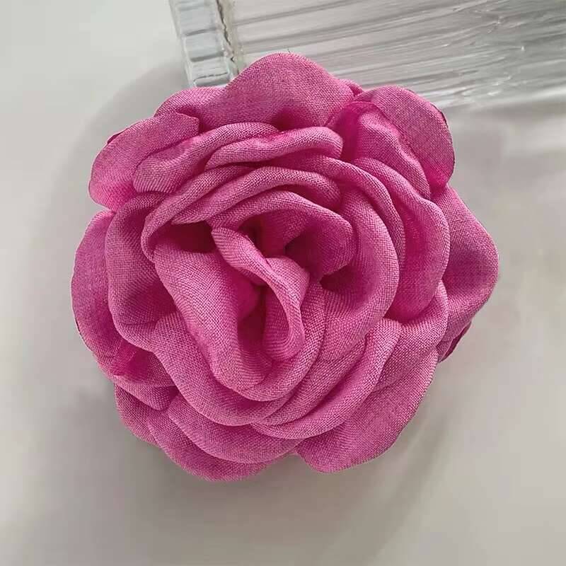 9 см Большие Заколки для волос в виде цветка Французский краб для женщин Аксессуары для волос Корейская заколка-акула для затылка Подарки для девочек