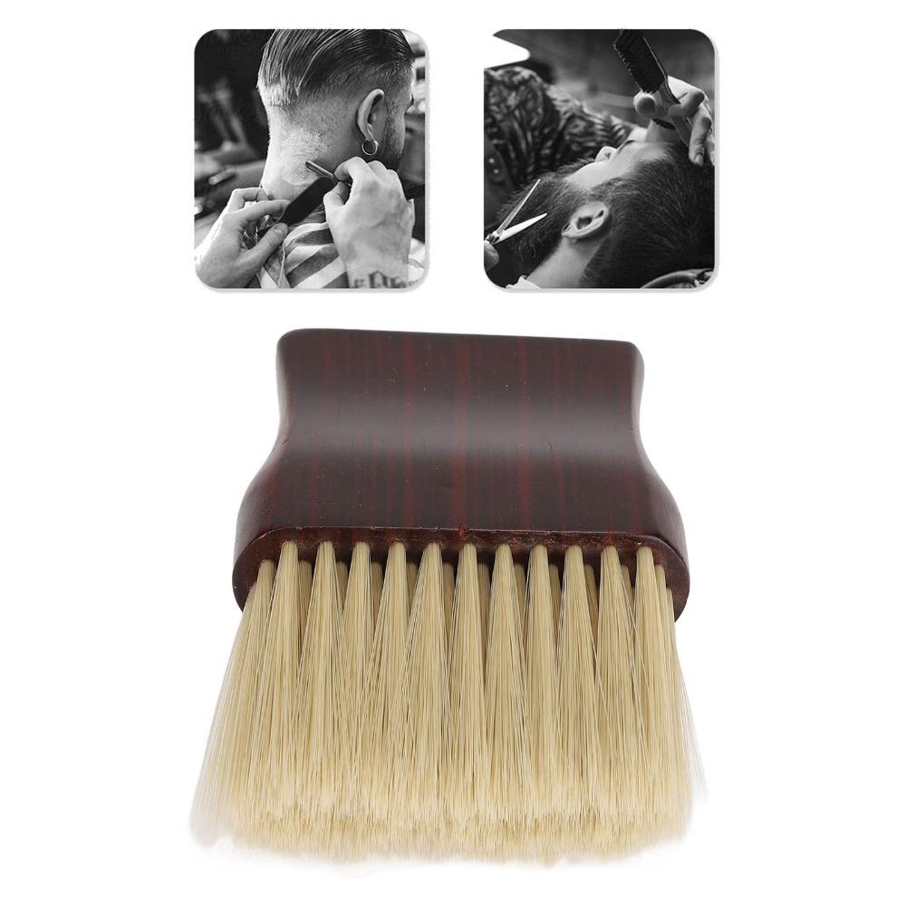 Soft Neck Duster Brush Durable Barber Neck Brush For Barbershop Hair Cutting Brush Home Use