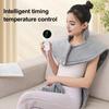 Электрическая грелка с розеткой UK Регулируемые кнопки Автоматическое выключение Подогрев шеи, плеч, спины 9 уровней Регулировка температуры Управление одной кнопкой Грелка