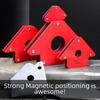 Magnetic Welding Fixture: Multi-Angle Positioning Tool & 90° Triangle Ruler