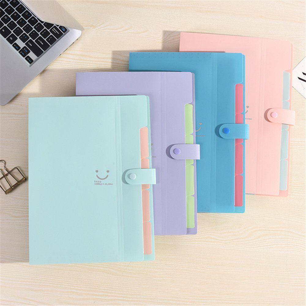 Large Capacity File Classify Document Holder Data Book A4 File Bag Portfolio Bill Folder Holder