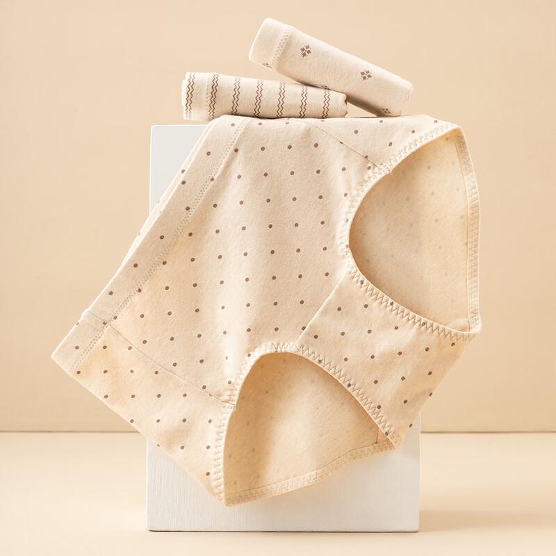 Ding Guagua Women's Cotton Printed Briefs (3-Pack)