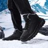 2024 Large Size Autumn and Winter Men's Shoes Waterproof Cotton Shoes Men's Snow Boots Warm and Cold-proof High-top Sports Shoes In Stock