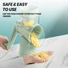 Multifunctional Vegetable Cutter, Roller Shredding and Slicing Meat Grinder, Household Anti-injury Hand Crank Wire Wiping Artifact