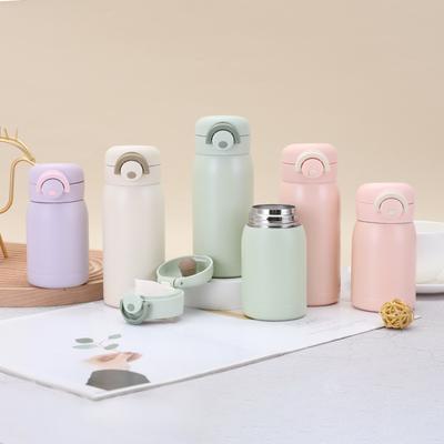 Детская термокружка Bounce, мини-карманная кружка, простая, для мужчин и женщин, портативная, стильная, из нержавеющей стали, для воды