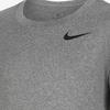Nike Team Legend Удобные Быстросохнущие Детские Топы с Коротким Рукавом и Круглым Вырезом, Угольно-Серый IB8678-091