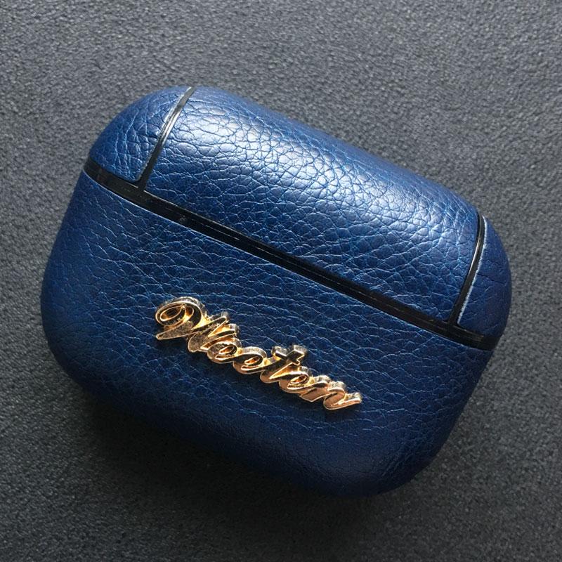 Weeten PU Leather Cover Case For Airpods Pro Bluetooth Headset PC Cover For Airpods Pro Accessories