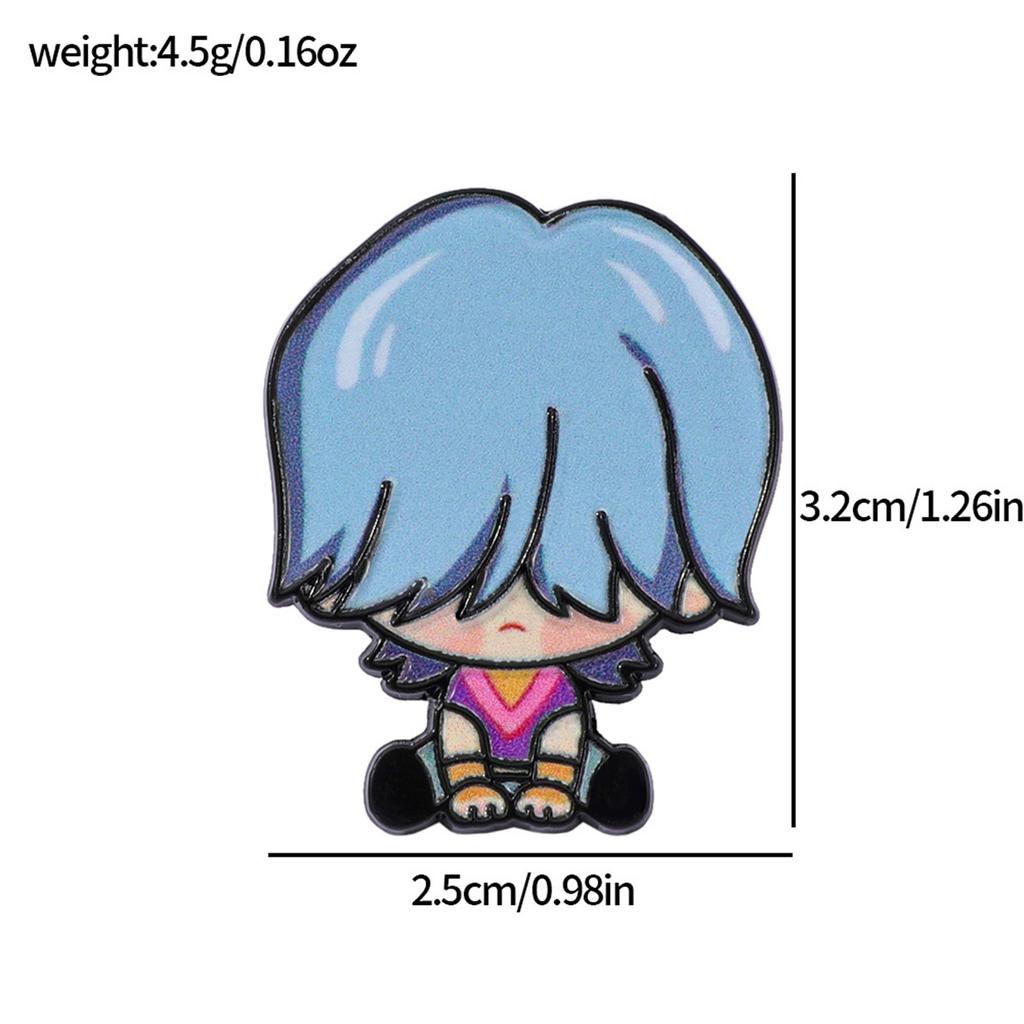 Metal Badge Animation Character Alloy Brooch Accessories