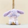 Cute Rabbit Plush Toy With Short Pile For Backpack Decor And Gifts