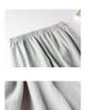 2025 Spring and Summer Cotton and Linen Retro Ethnic Style Embroidered Wide-leg Pants Versatile and Thin Nine-minute Pants