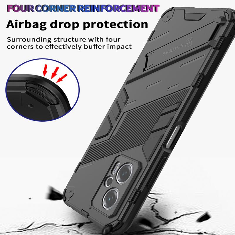 Противоударный чехол для Xiaomi Poco F4 GT X4 M4 Pro с магнитной подставкой-кольцом, бронированная задняя крышка для POCO X4 Pro Poko Little F4 X4GT