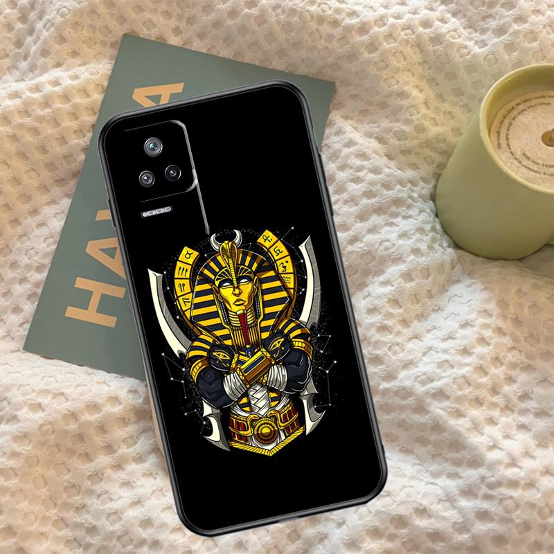 Egypt Nefertiti Anubis Ankh Case For Xiaomi 13 14 15 Ultra 11T 12T 13T 14T Pro POCO X7 Pro X3 X5 F5 F6 M6 X6 Pro Cover