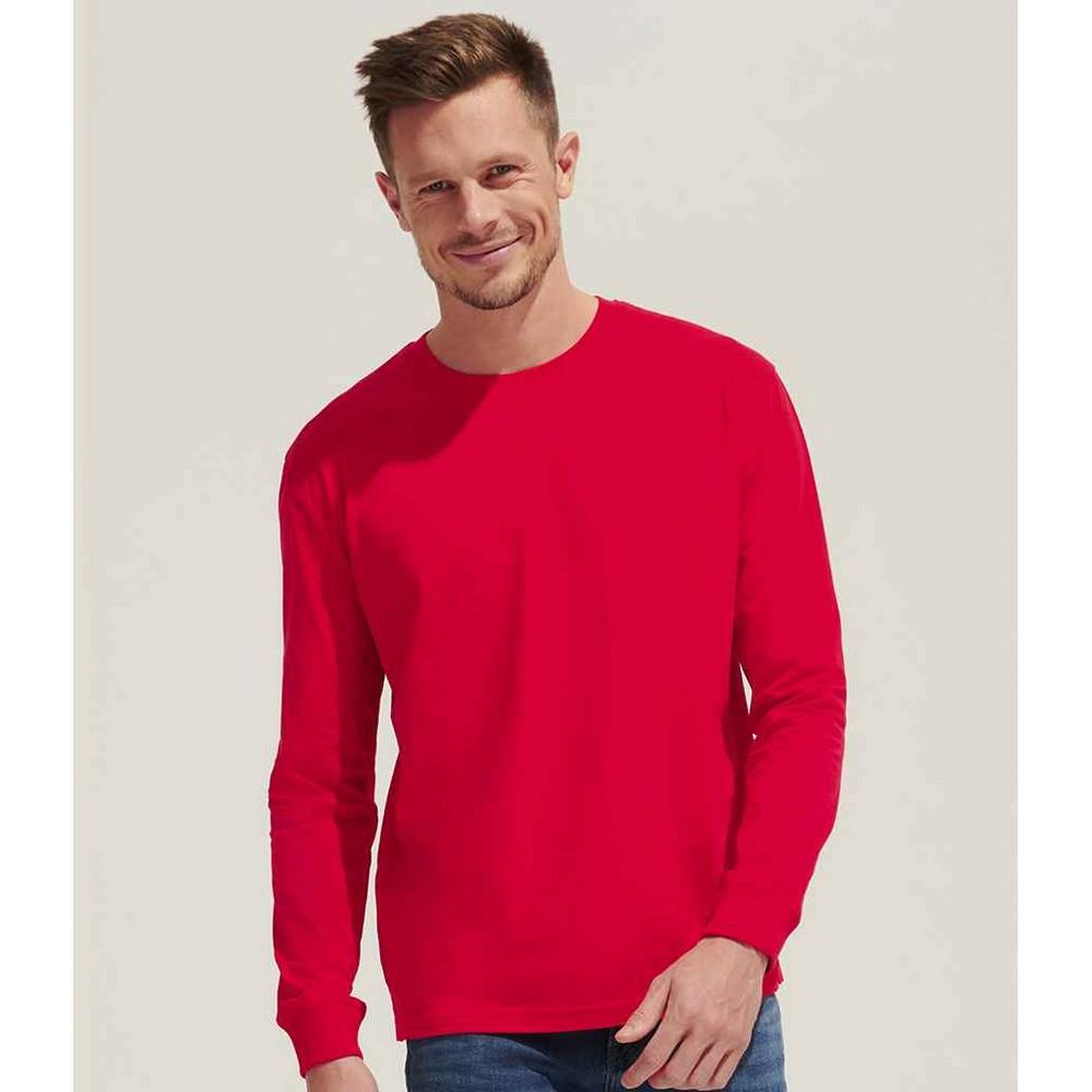 SOLS Unisex Adult Pioneer Organic Cotton Long-Sleeved T-Shirt