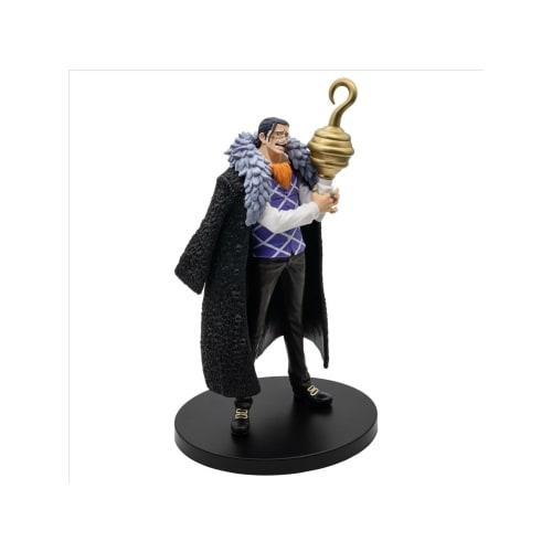 BANPRESTO Crocodile One Piece Collectible Action Figure - DXF The Grandline Series Extra, 17cm - BP28589P Multicolor Optimal for Anime Fans