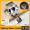 Double Roller Strong Hold Cupboard Cabinet Door Catches with Screws,Cabinet Catch Door Latch for Home Furniture Cabinet Cupboard