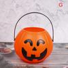 Halloween Party Props Plastic Pumpkin Bucket Decorate Halloween Decoration